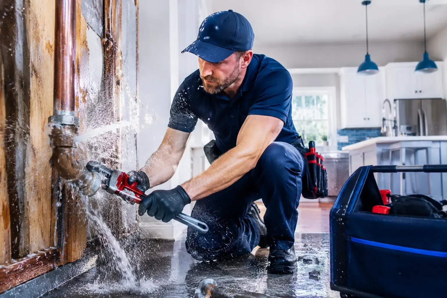 Local emergency pipe repair professionals in Byrnedale, PA